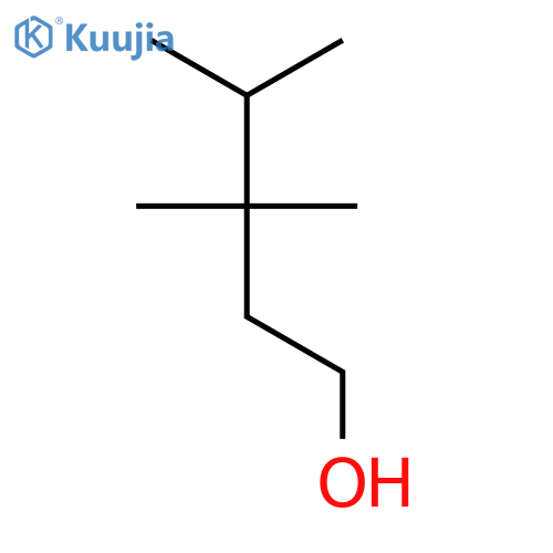 3,3,4-trimethylpentan-1-ol structure