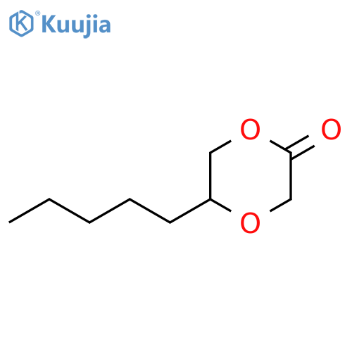 5-Pentyl-1,4-dioxan-2-one structure