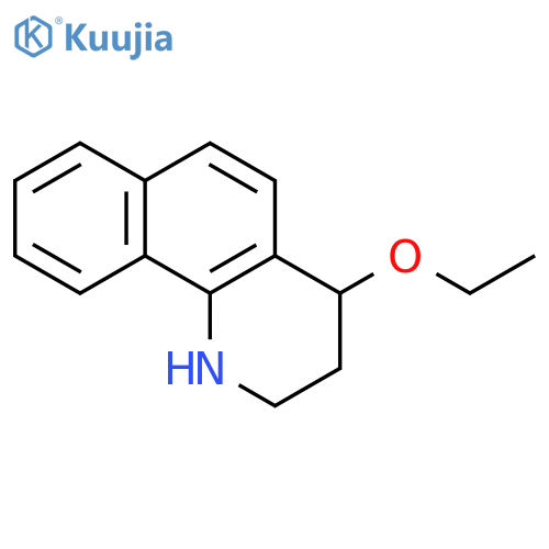 Benzo[h]quinoline, 4-ethoxy-1,2,3,4-tetrahydro- structure