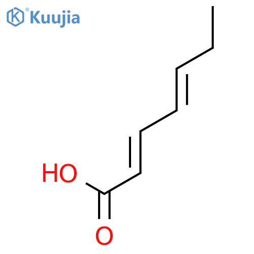 hepta-2,4-dienoic acid structure