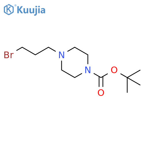 Tert-Butyl 4-(3-Bromopropyl)Piperazine-1-Carboxylate structure