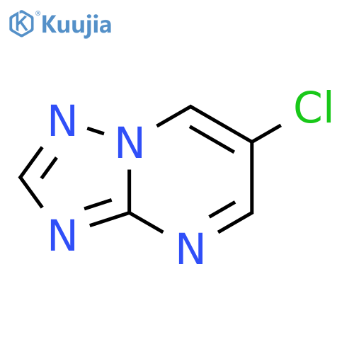 6-chloro-1,2,4triazolo1,5-apyrimidine structure