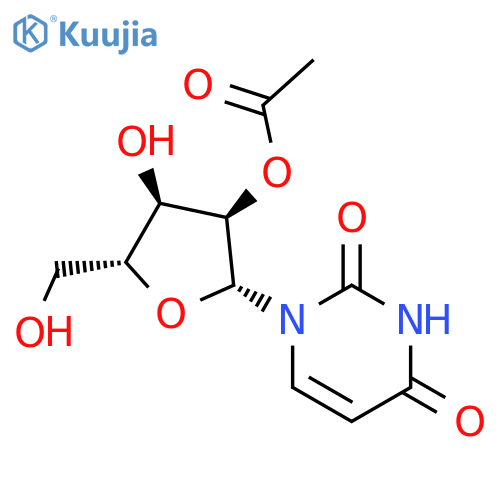 Uridine, 2'-acetate structure