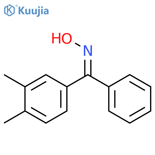 METHANONE, (3,4-DIMETHYLPHENYL)PHENYL-, OXIME, (Z)- structure