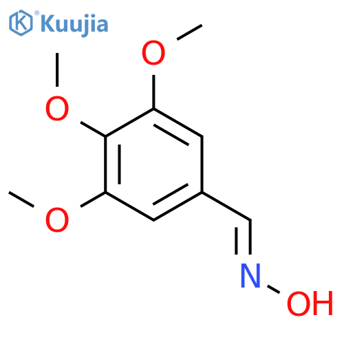 (E)-N-(3,4,5-trimethoxyphenyl)methylidenehydroxylamine structure