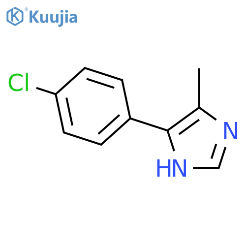 4-(4-chlorophenyl)-5-methyl-1H-imidazole structure
