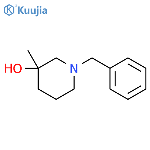 1-benzyl-3-methyl-piperidin-3-ol structure