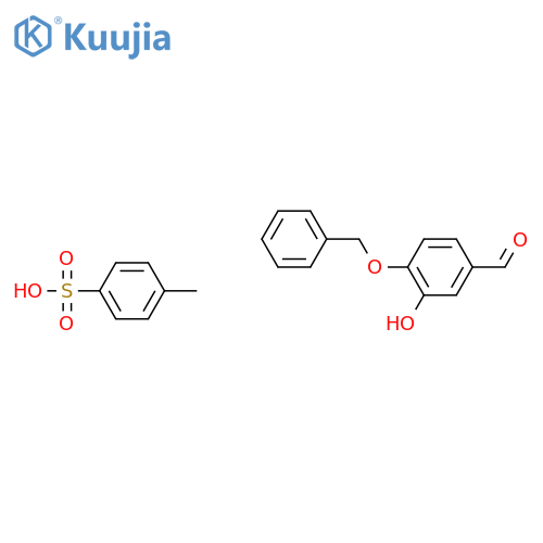 4-(Benzyloxy)-3-hydroxybenzaldehyde p-Toluenesulfonate structure