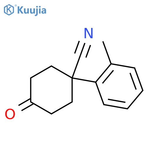4-Oxo-1-(o-tolyl)cyclohexanecarbonitrile structure