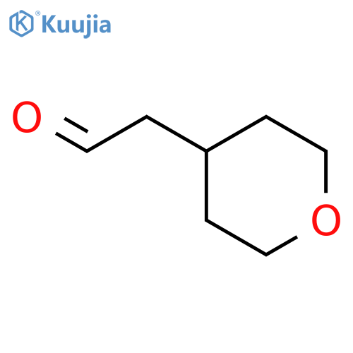 2-tetrahydropyran-4-ylacetaldehyde structure