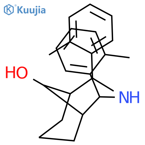 3-Azabicyclo[3.3.1]nonan-9-ol, 2,4-bis(2-methylphenyl)- structure