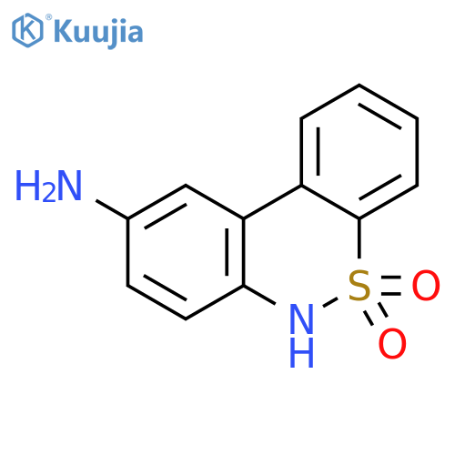 6H-DIBENZO[C,E][1,2]THIAZIN-9-AMINE, 5,5-DIOXIDE structure