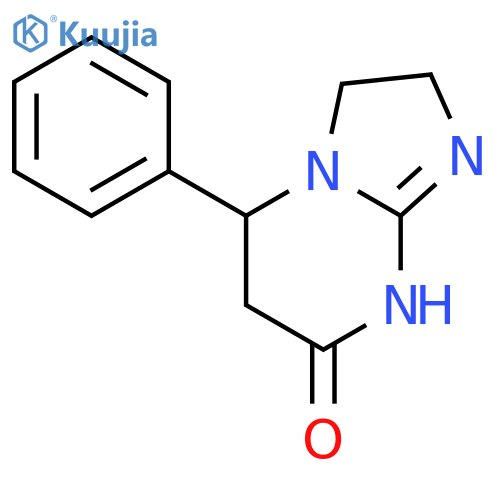 2-phenyl-1,5,7-triazabicyclo[4.3.0]non-6-en-4-one structure