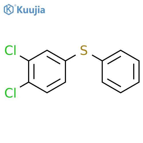 Benzene, 1,2-dichloro-4-(phenylthio)- structure