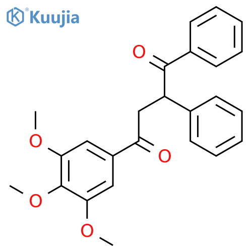 1,4-Butanedione, 1,2-diphenyl-4-(3,4,5-trimethoxyphenyl)- structure