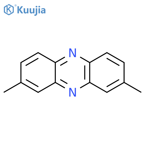 Phenazine, 2,8-dimethyl- structure