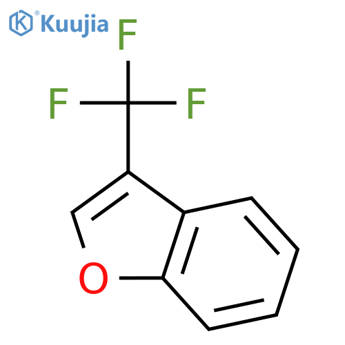 Benzofuran, 3-(trifluoromethyl)- structure