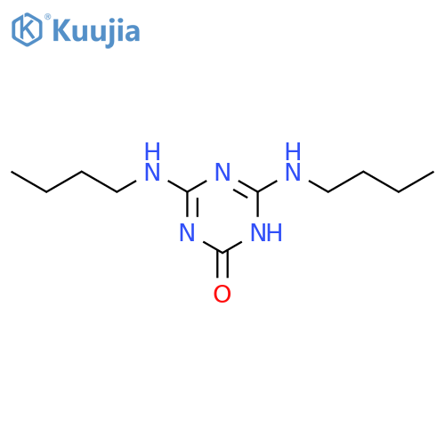 4,6-bis(butylamino)-s-triazin-2-ol structure