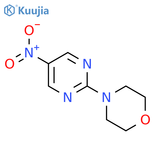 4-(5-Nitropyrimidin-2-yl)morpholine structure