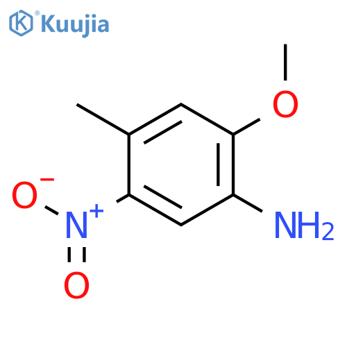 2-methoxy-4-methyl-5-nitroaniline structure