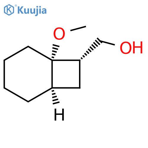 Bicyclo[4.2.0]octane-7-methanol, 6-methoxy-, (1R,6S,7S)-rel- (9CI) structure