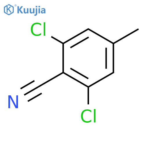 2,6-dichloro-4-methylBenzonitrile structure