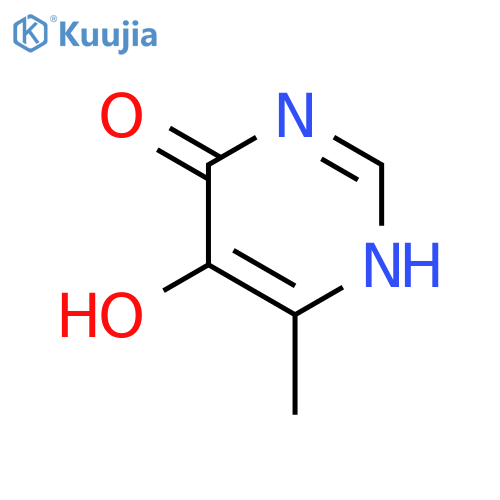 5-hydroxy-6-methyl-3,4-dihydropyrimidin-4-one structure
