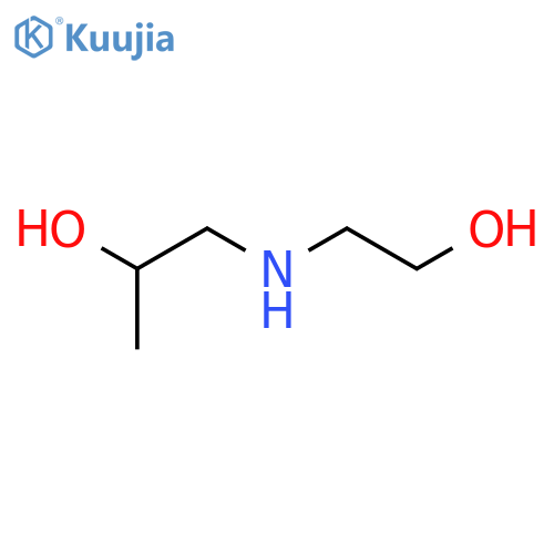 1-(2-Hydroxyethyl)aminopropan-2-ol structure