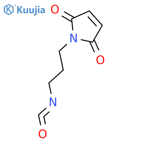 1H-Pyrrole-2,5-dione, 1-(3-isocyanatopropyl)- structure