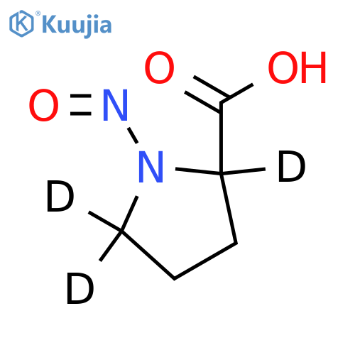 N-Nitroso-D,L-proline-d3 structure
