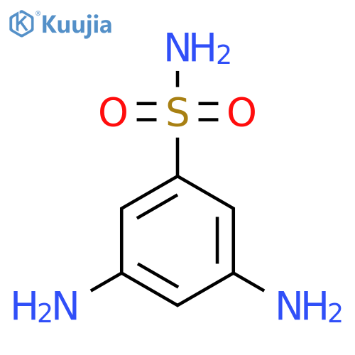 3,5-diaminobenzene-1-sulfonamide structure