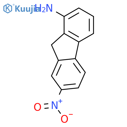 7-nitro-9h-fluoren-1-amine structure