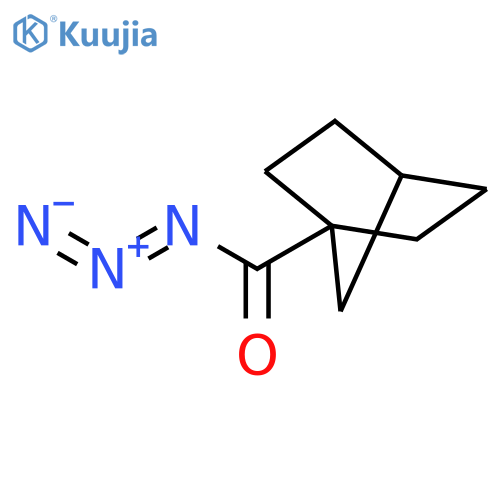Bicyclo[2.2.1]heptane-1-carbonyl azide structure