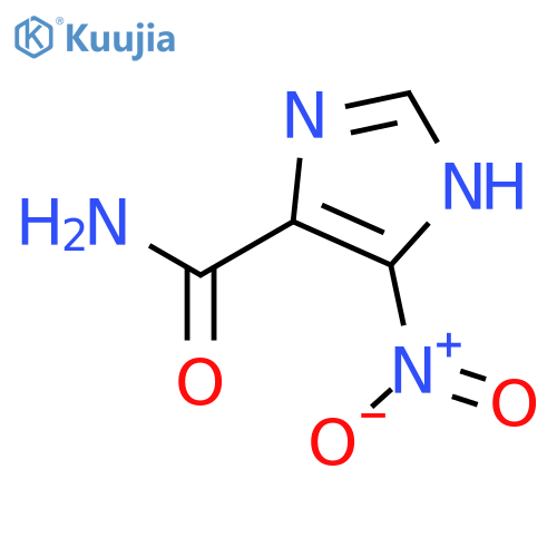 1H-Imidazole-4-carboxamide, 5-nitro- structure