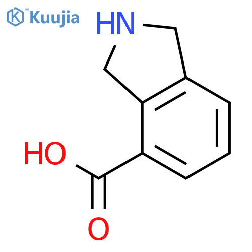 2,3-Dihydro-1H-isoindole-4-carboxylic Acid structure
