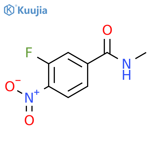 Benzamide, 3-fluoro-N-methyl-4-nitro- structure