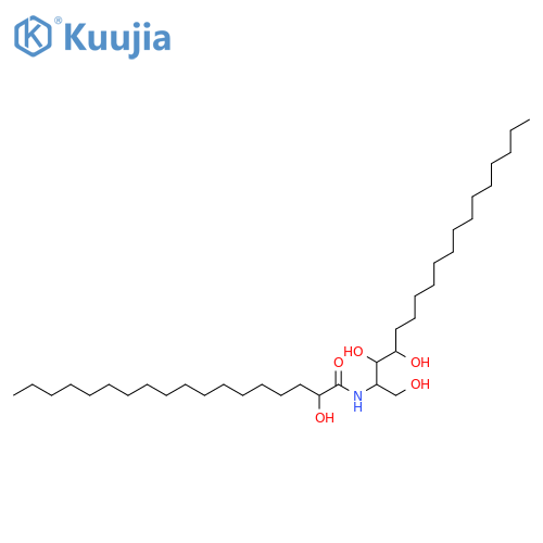 2-Amino-1,3,4-octadecanetriol; (2S,3S,4R)-form, N-(2R-Hydroxyoctadecanoyl) structure