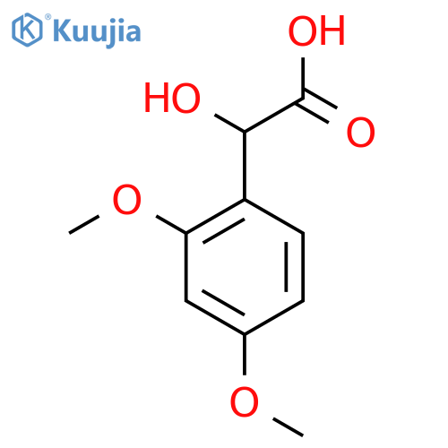 2-(2,4-dimethoxyphenyl)-2-hydroxyacetic acid structure
