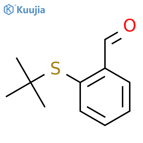 2-(tert-Butylthio)benzaldehyde structure
