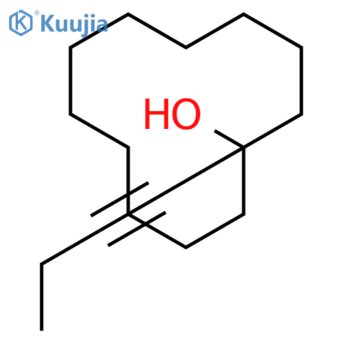 CYCLODODECANOL, 1-(1-BUTYNYL)- structure