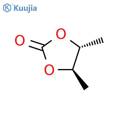 1,3-Dioxolan-2-one, 4,5-dimethyl-, (4R,5R)-rel- structure