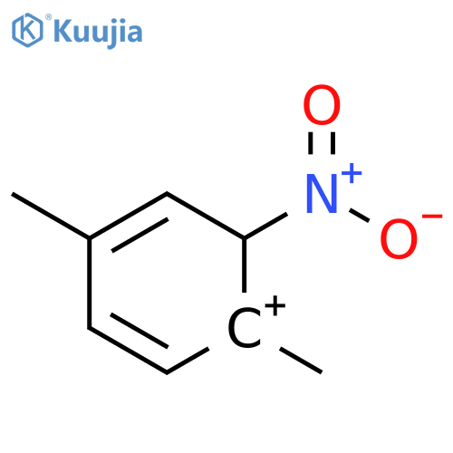 CYCLOHEXADIENYLIUM, 1,4-DIMETHYL-6-NITRO- structure