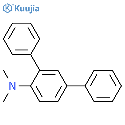 [1,1':3',1''-Terphenyl]-4'-amine, N,N-dimethyl- structure