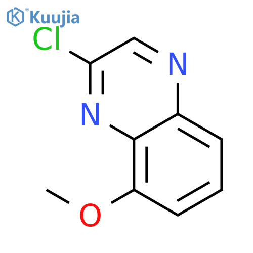 Quinoxaline, 2-chloro-8-methoxy- structure
