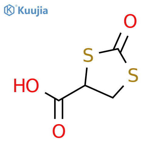 2-Oxo-1,3-dithiolane-4-carboxylic acid structure