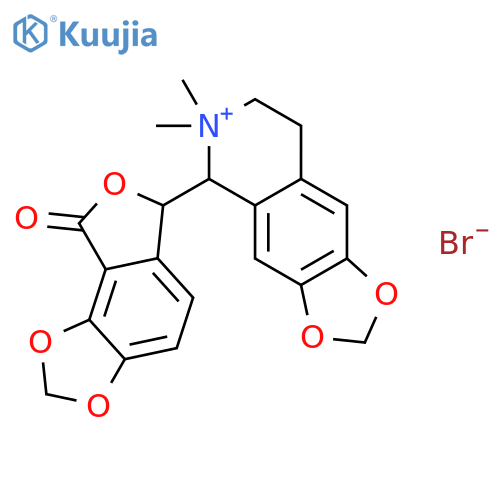 (-)-BICUCULLINE METHBROMIDE structure