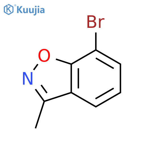 7-Bromo-3-methylbenzo[d]isoxazole structure