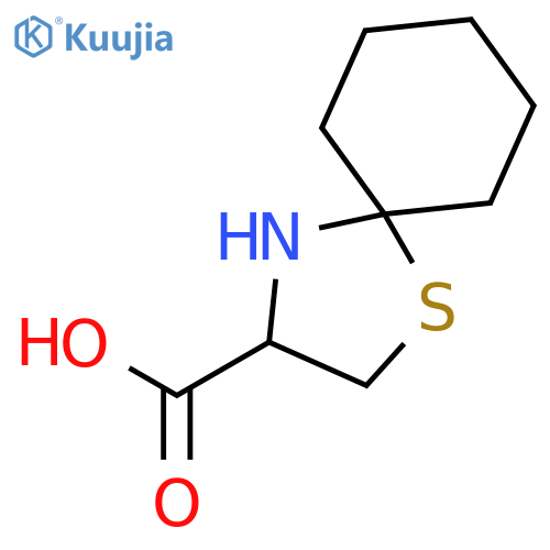 1-Thia-4-azaspiro4.5decane-3-carboxylic acid hydrochloride structure