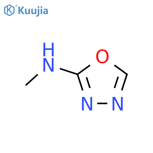 1,3,4-OXADIAZOL-2-AMINE, N-METHYL- structure