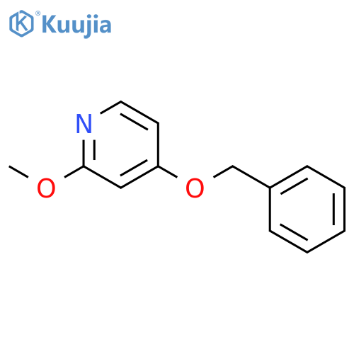 4-(Benzyloxy)-2-methoxypyridine structure